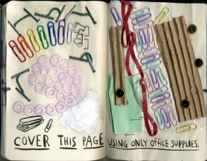 Wreck This Journal - Office Supplies Page